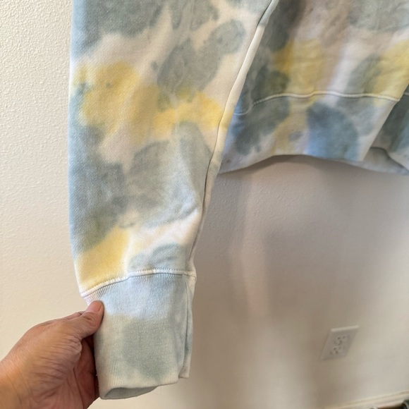 Disney Parks Mickey Mouse Tie-Dye Fleece Pullover Pastel Oversized-Large - Picture 6 of 11